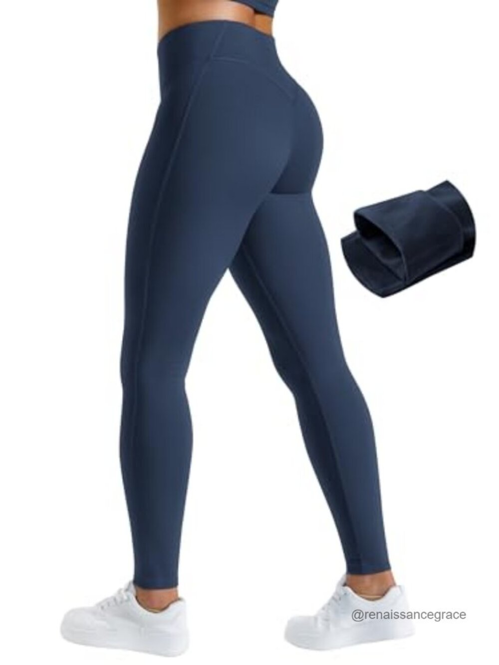 Fleece Lined Leggings Butt Scrunch Thermal Winter Yoga Pants